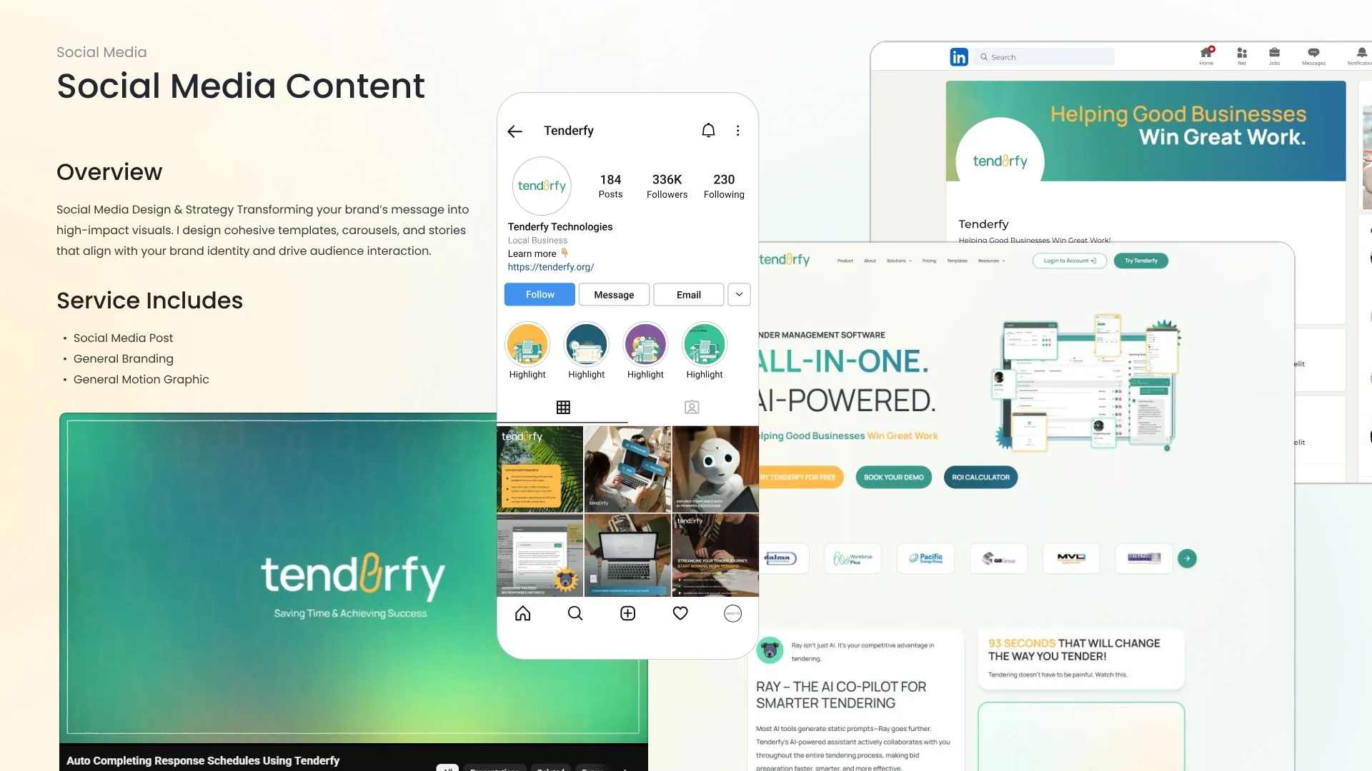 Social Media Content, slide 1